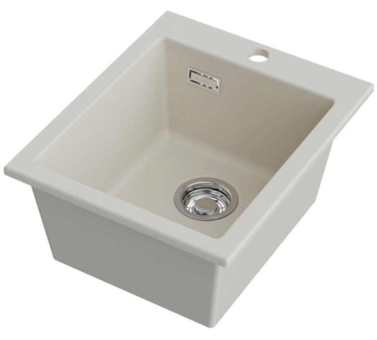 Мойка кухонная Omoikiri Omishima 410x510x220 мм cream 4997550