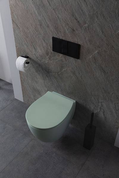 Чаша подвесного унитаза Allen Brau Fantasy зеленый 4.11004.MT