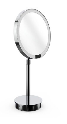 Косметическое зеркало Decor Walther JUST LOOK S круглое с подсветкой хром 0125400