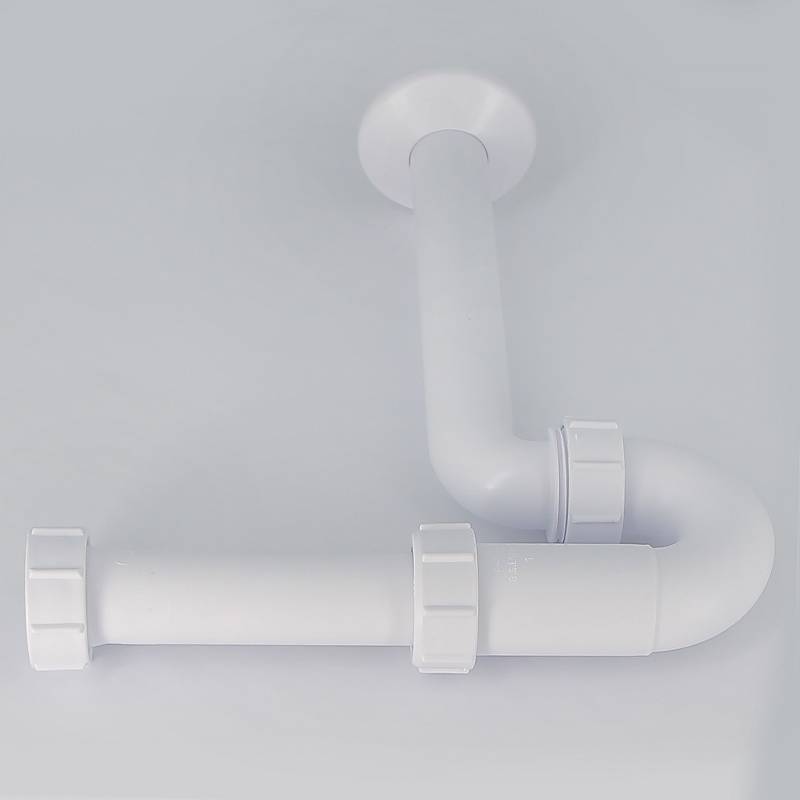 Сифон McAlpine трубный 1 1/4 x 32 мм без выпуска с отражателем MRW8