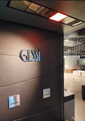 Душевая система Gessi Binario Steel Brushed / Mirror Steel / Black XL GessiBinarioКомплектдушевойсистемы