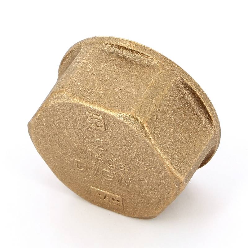 Заглушка резьбовая Viega 2 ВР бронза 268343