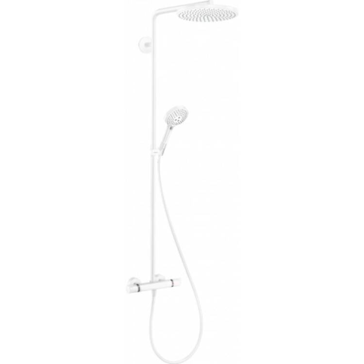 Душевая стойка Hansgrohe Raindance Select S 240 1jet белый матовый 27633700