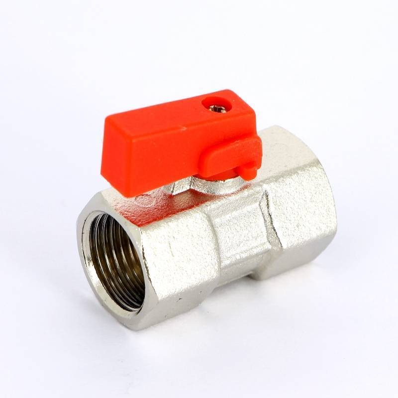 Кран шаровой мини Uni-Fitt ВВ 1/2 ручка-флажок 120N2000