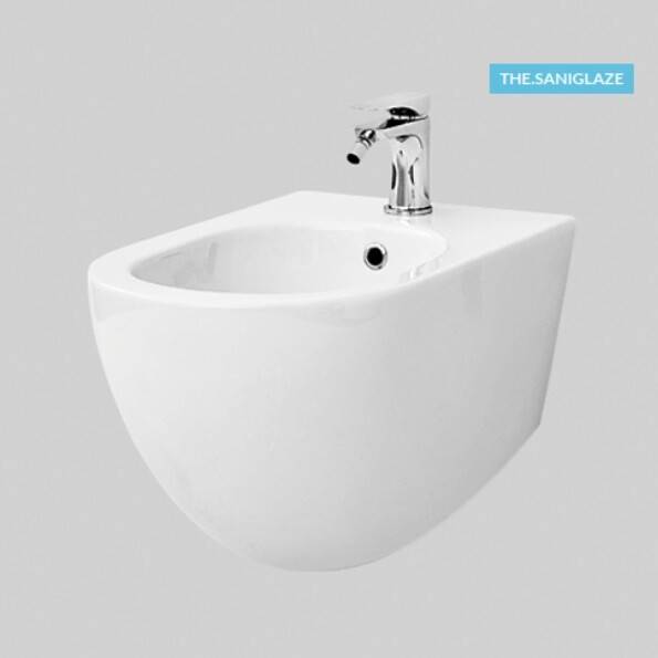 Биде подвесное Artceram File 2.0 370х520х330 мм Saniglaze белый FLB003 01 30