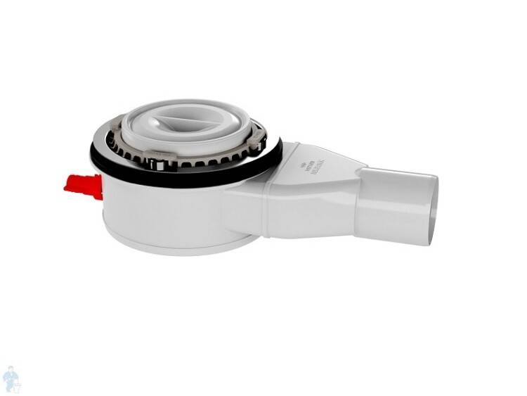 Сифон для душевого поддона Kaldewei KA 120 горизонтальный с уловителем волос 687772530000