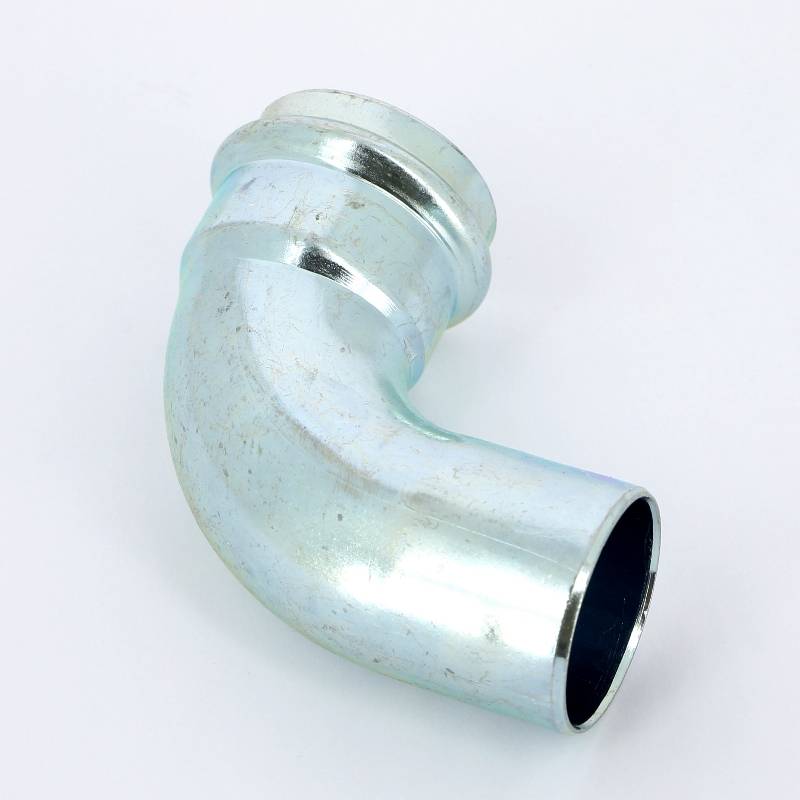 Угол-вставка 90° пресс Viega Prestabo оцинкованная сталь 35 мм 558239