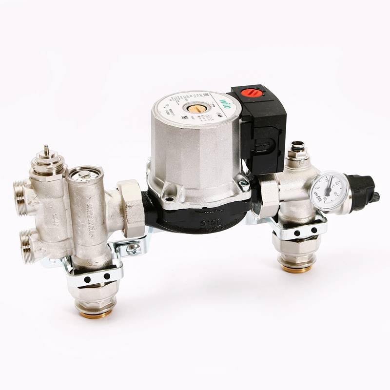 Насосно-смесительная группа Uni-Fitt SOLOMIX 1 с насосом Wilo RS 25/6-130 471N1200