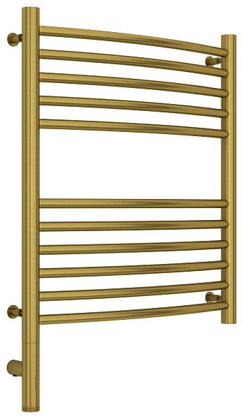 Полотенцесушитель электрический Сунержа Богема 3.0 500x600 мм левый состаренная латунь 051-5802-6050