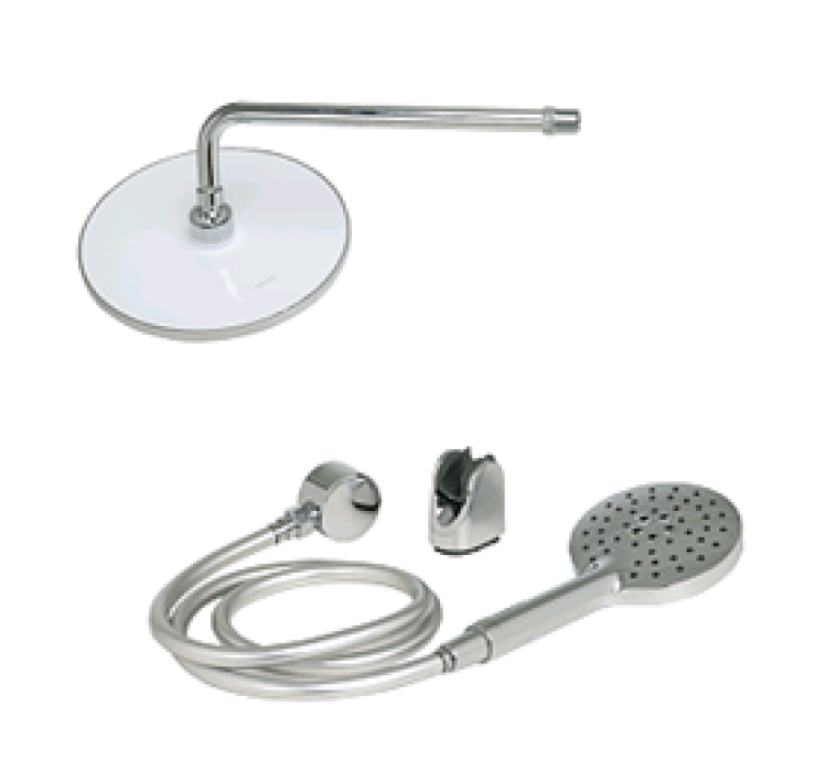 Душевой набор Smartflow лейка шланг держатель хром SMF0801D01CP