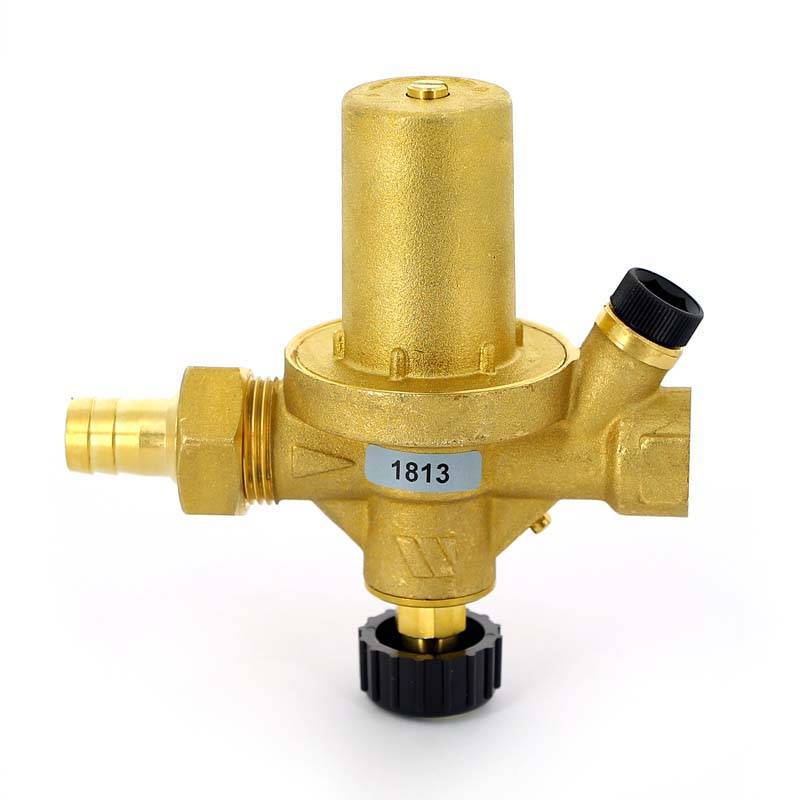 Клапан подпиточный WATTS ALOD 1/2 В со штуцером и гнездом для манометра 10004884