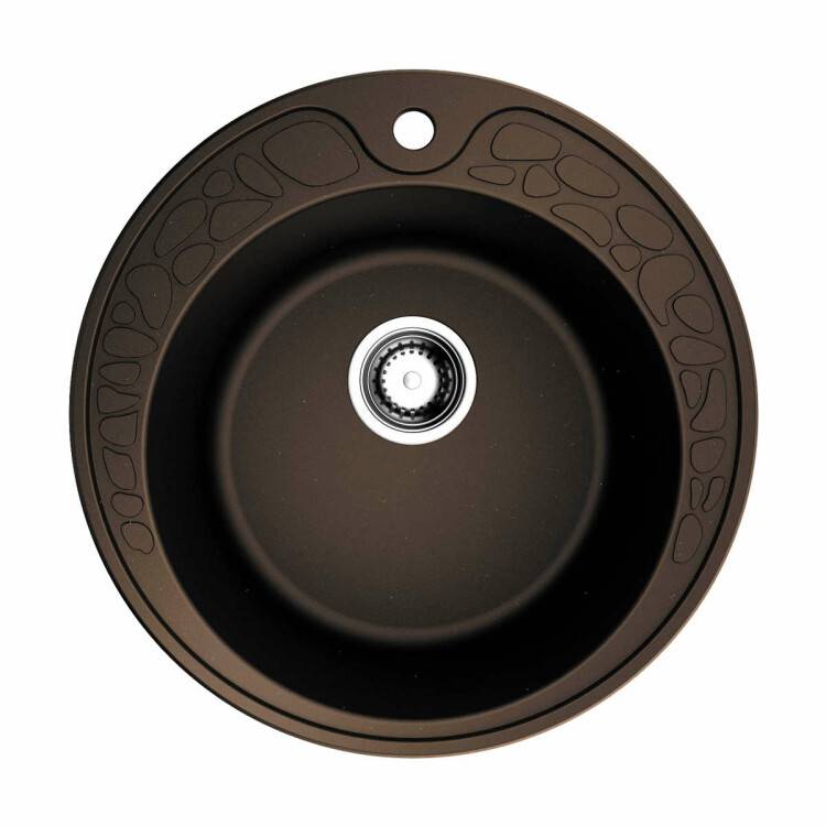 Кухонная мойка OMOIKIRI Tovada 510x510x215 мм темный шоколад 4993368