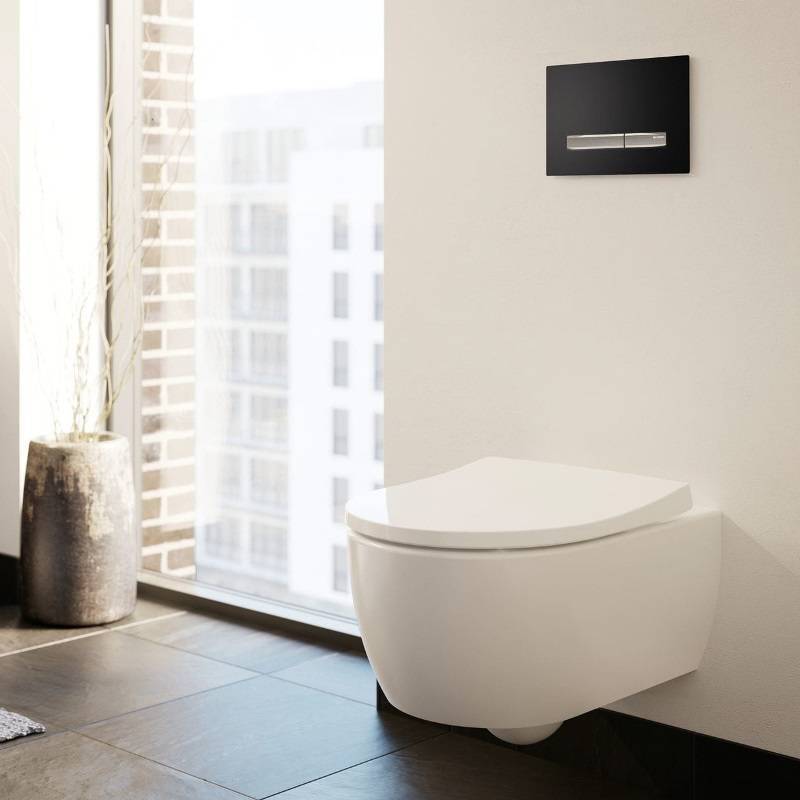 Сиденье для унитаза Geberit Smyle SoftClose быстросъемное 500.979.01.1