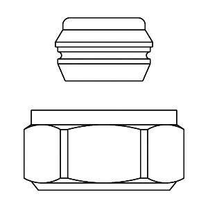 Набор со стяжным кольцом Oventrop 18 мм G 3/4 никелированный 1027477