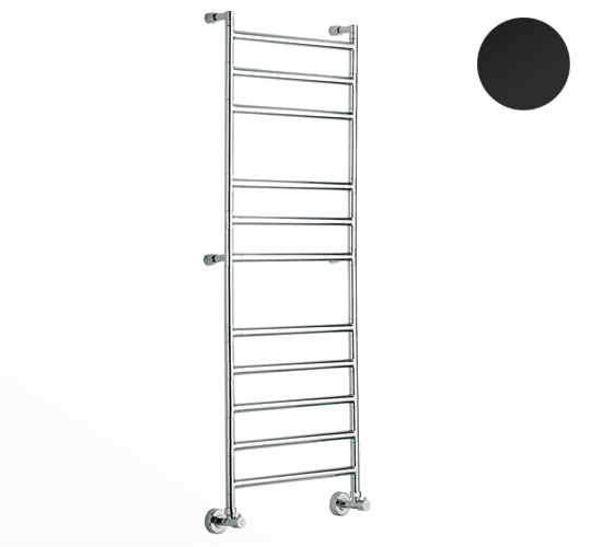 Полотенцесушитель водяной Margaroli Sereno 500x1400 мм Matt Black 4844711MBLN