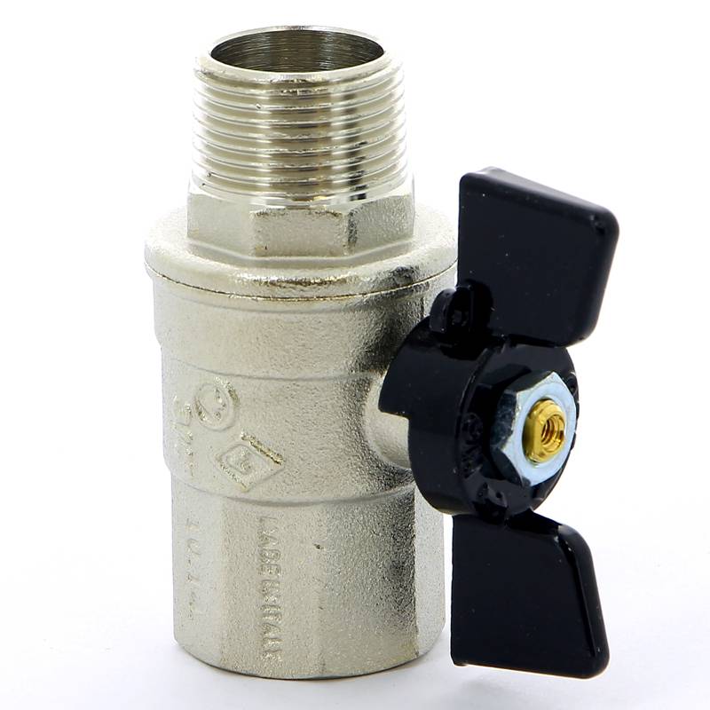 Кран шаровой Bugatti NEVADA НВ бабочка 3/4 4070071