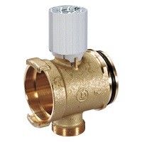 Элемент модульного коллектора Giacomini с термостатическим клапаном DN32x18 R53VMY006