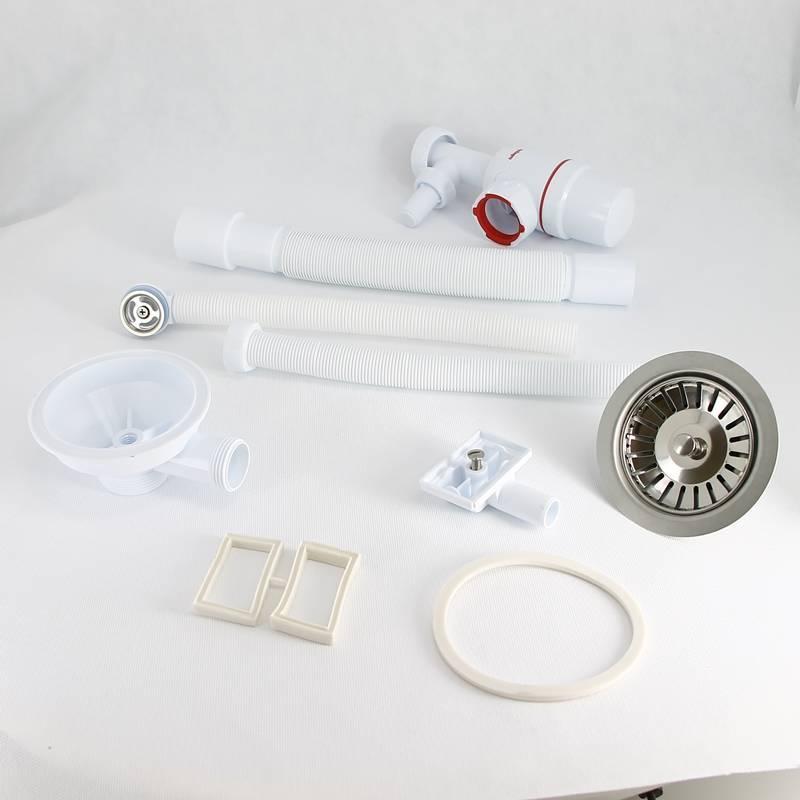 Сифон для мойки Wirquin NEO 1 1/2 x 40/50 мм с переливом и отводом для бытовой техники 30987091