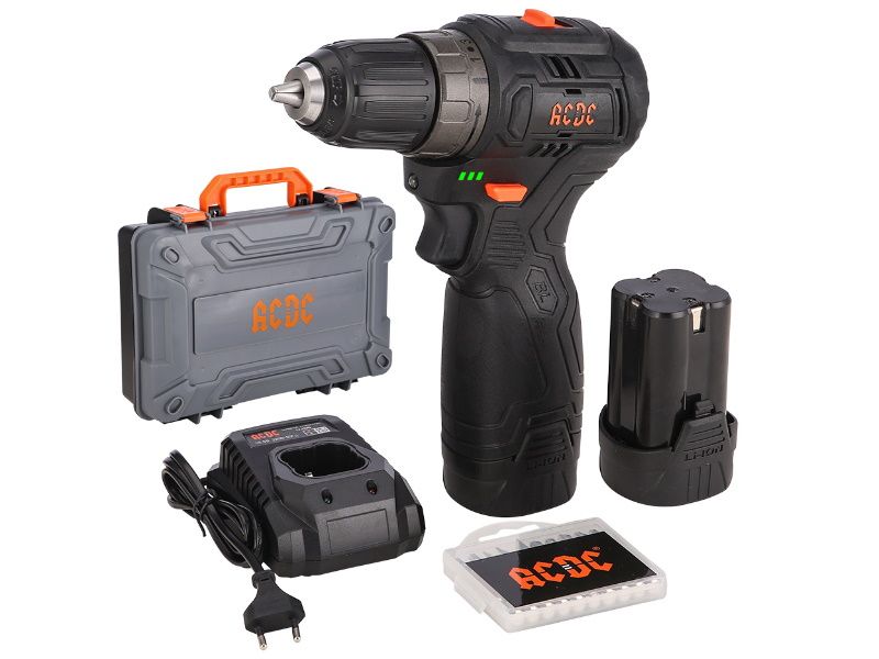 Дрель-шуруповерт аккумуляторная ACDC BLLI-16.8B 16.8 В бесщеточная BLLI-16.8B
