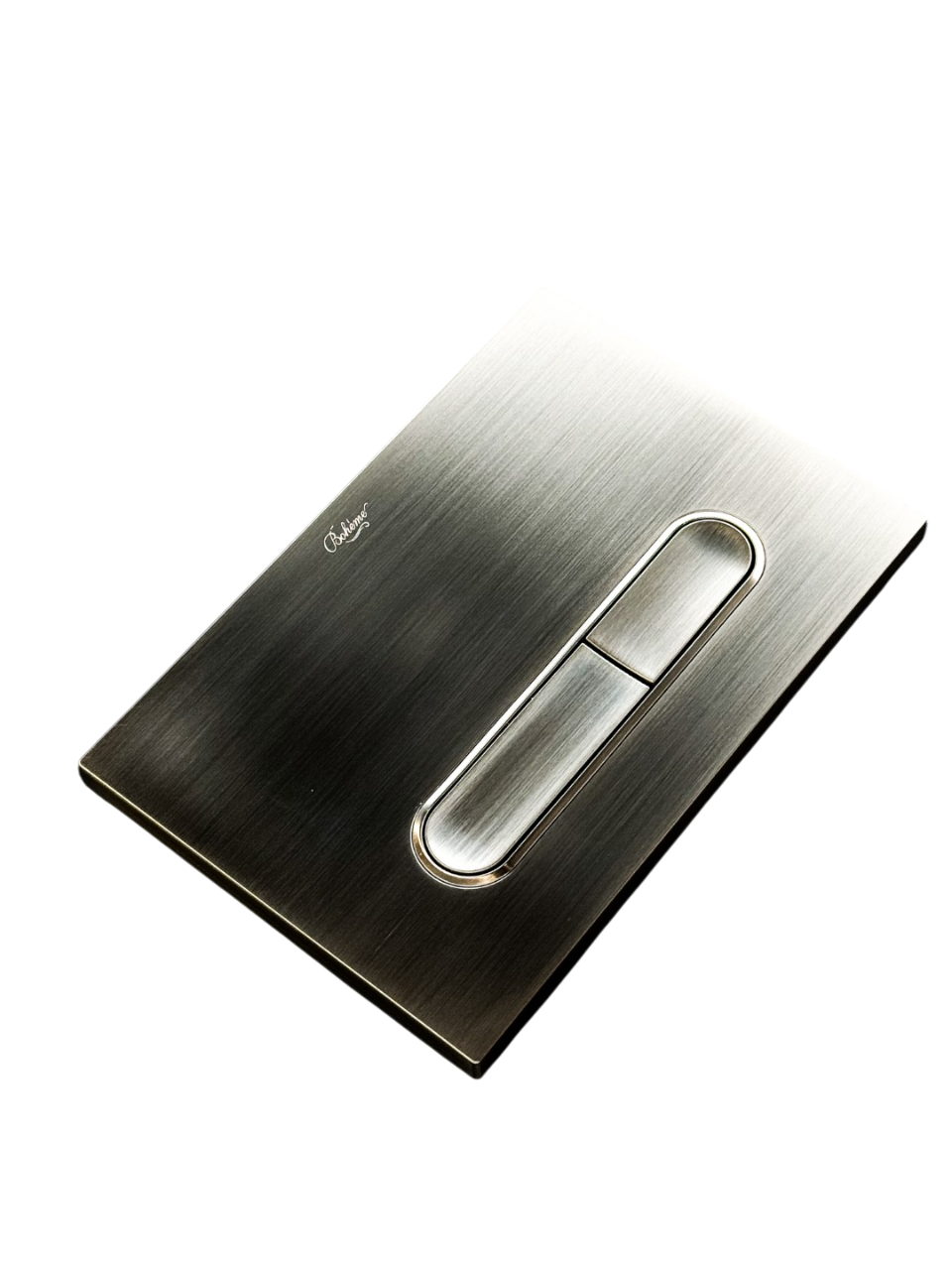 Кнопка смыва для инсталляции Boheme пластик nickel brush 667-NB