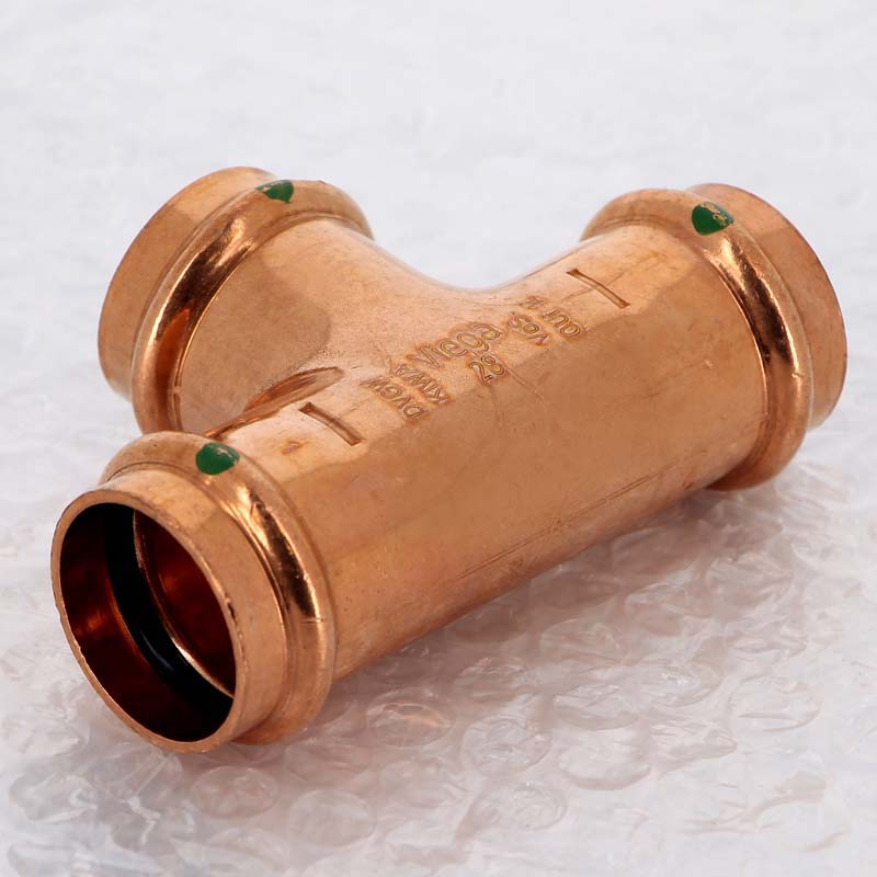 Тройник пресс медный Viega Profipress 28 мм 291976