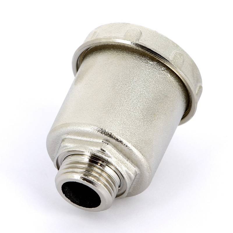 Воздухоотводчик автоматический Uni-Fitt 1/2 нижнее подключение верхний выпуск никелированный 230N2000