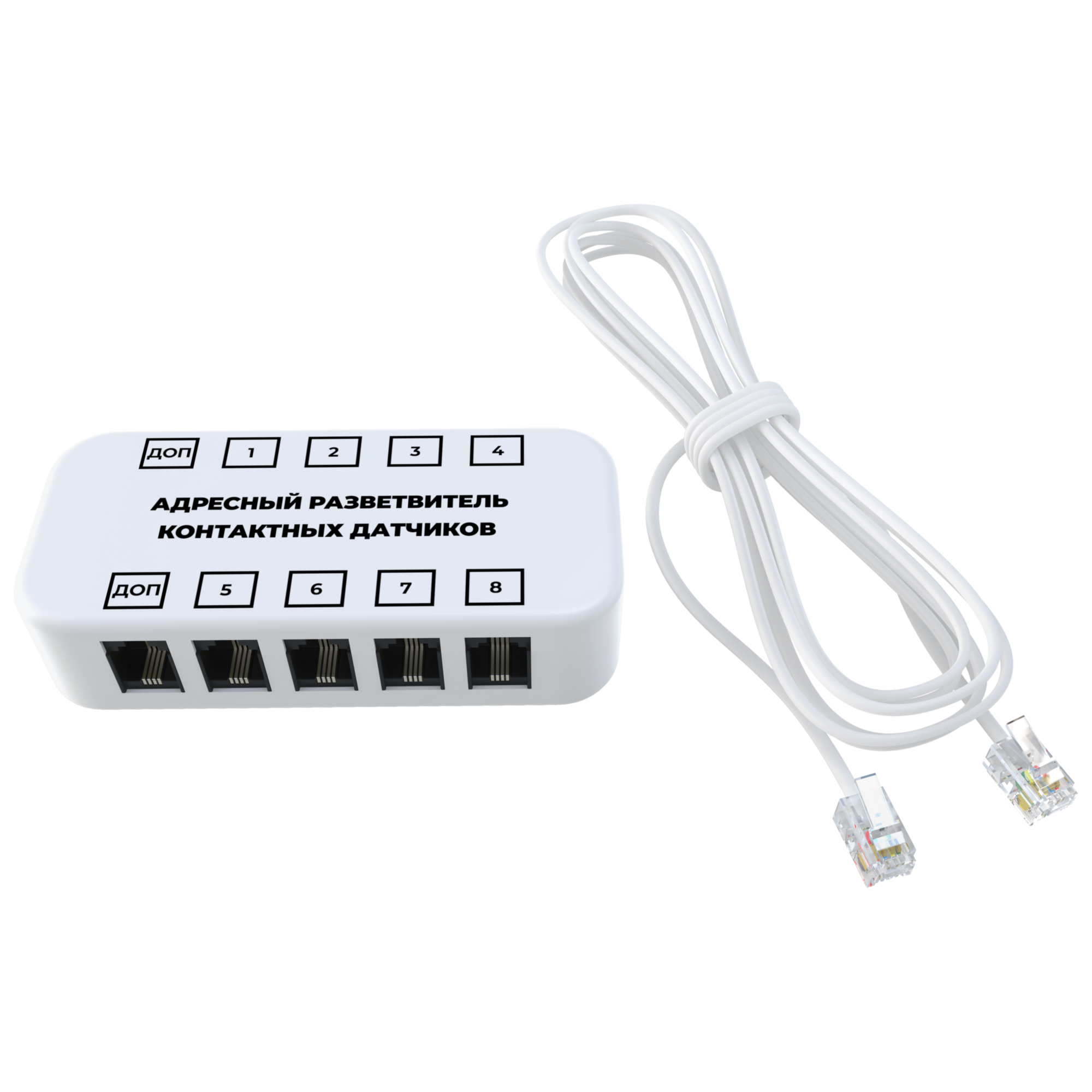 Разветвитель адресный RS485 Modbus ectoControl ES-SIWS-03