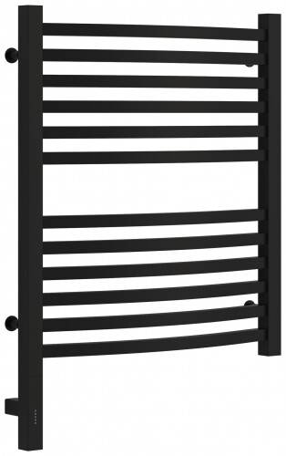 Полотенцесушитель электрический Сунержа Аркус 3.0 530x600 мм МЭМ слева черный матовый 3157046050