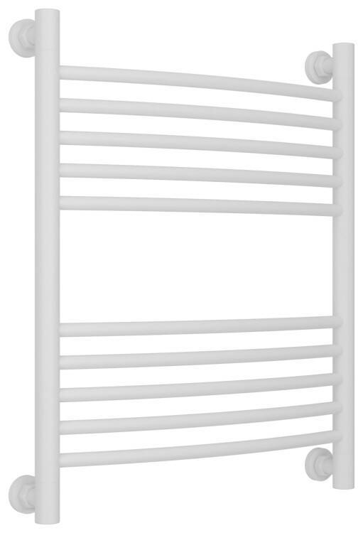 Полотенцесушитель водяной Сунержа Богема выгнутая 600x500 мм матовый белый 30-0221-6050