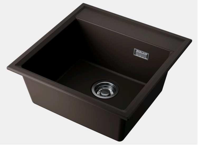 Кухонная мойка OMOIKIRI Daisen 51-U 510x510 мм espresso 4997305