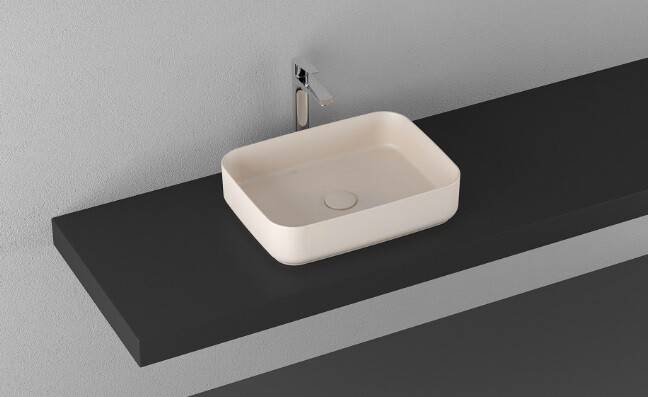 Раковина накладная ISVEA Infinity 500х360х120 мм слоновая кость 10NF65050SV2K