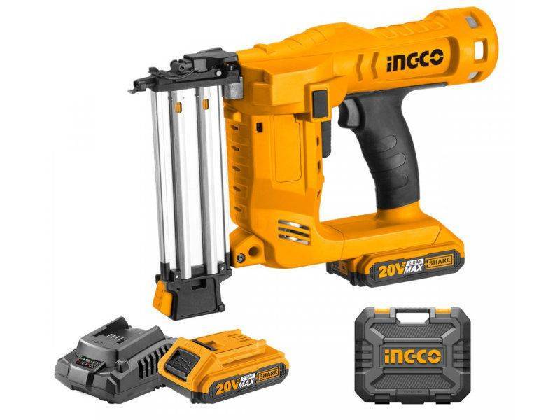 Гвоздезабиватель аккумуляторный INGCO P20S CBNLI