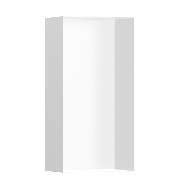 Встраиваемая ниша Hansgrohe XtraStoris Minimalistic 300x150x100 мм белый матовый 56070700