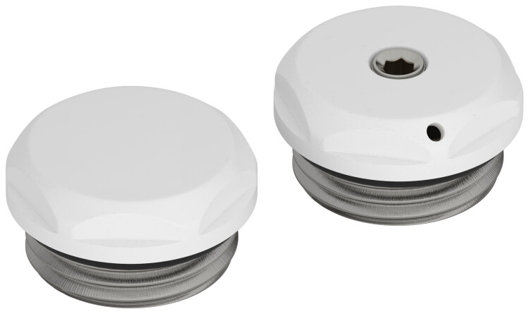 Спускной клапан-заглушка Сунержа белый матовый 30-1201-0000