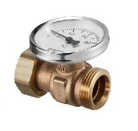 Монтажное шасси с термометром Meibes DN20 G1 НГ х G1 HP 1300952