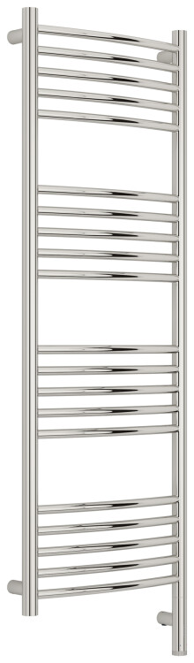 Полотенцесушитель электрический Сунержа Богема 3.1 выгнутая 1200x400 мм нижнее справа МЭМ полированная сталь 00-6003-1240