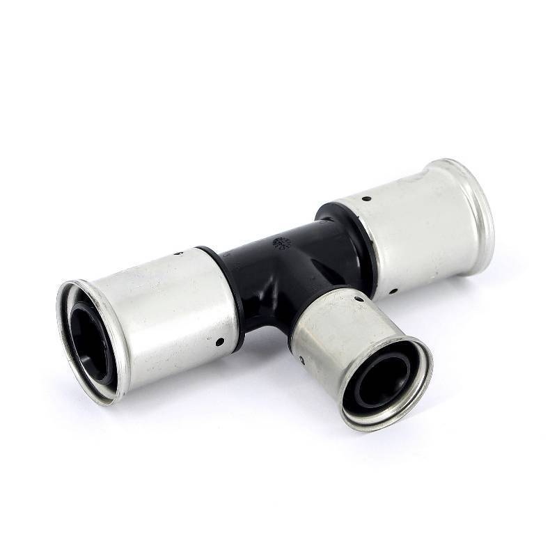 Тройник пресс HENCO PVDF 32х26х32 мм 10PK-322632