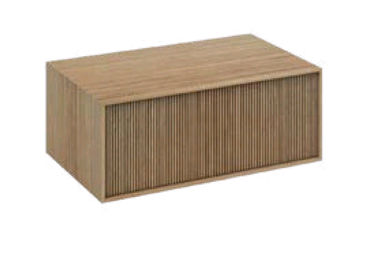 Ящик для консоли Scarabeo Solid 790x300 мм Tobacco matt 291853