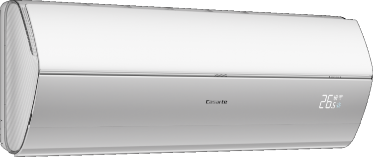 Внутренний блок настенный Casarte TRIANO CAS35MW1/R3-W белый глянцевый