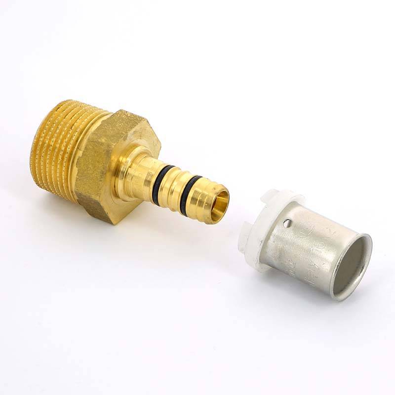 Муфта пресс с наружной резьбой Uni-Fitt 16х3/4 702G6300