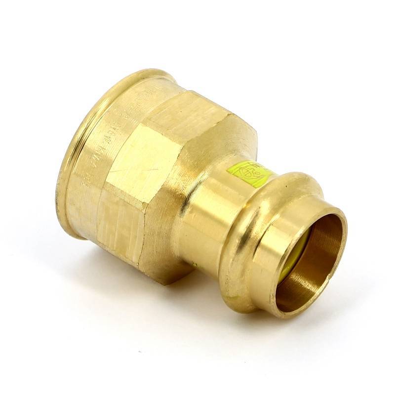 Муфта переходная пресс-В Viega Profipress G бронза 22х1 435158