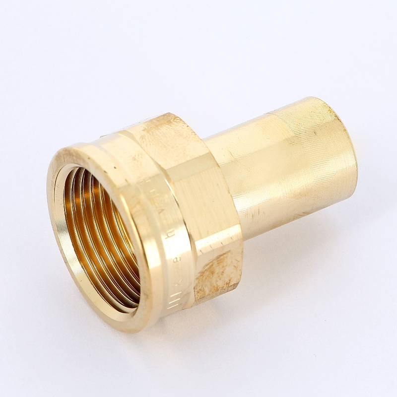 Вставка с внутренней резьбой Viega Sanpress 18x3/4 бронза 287108