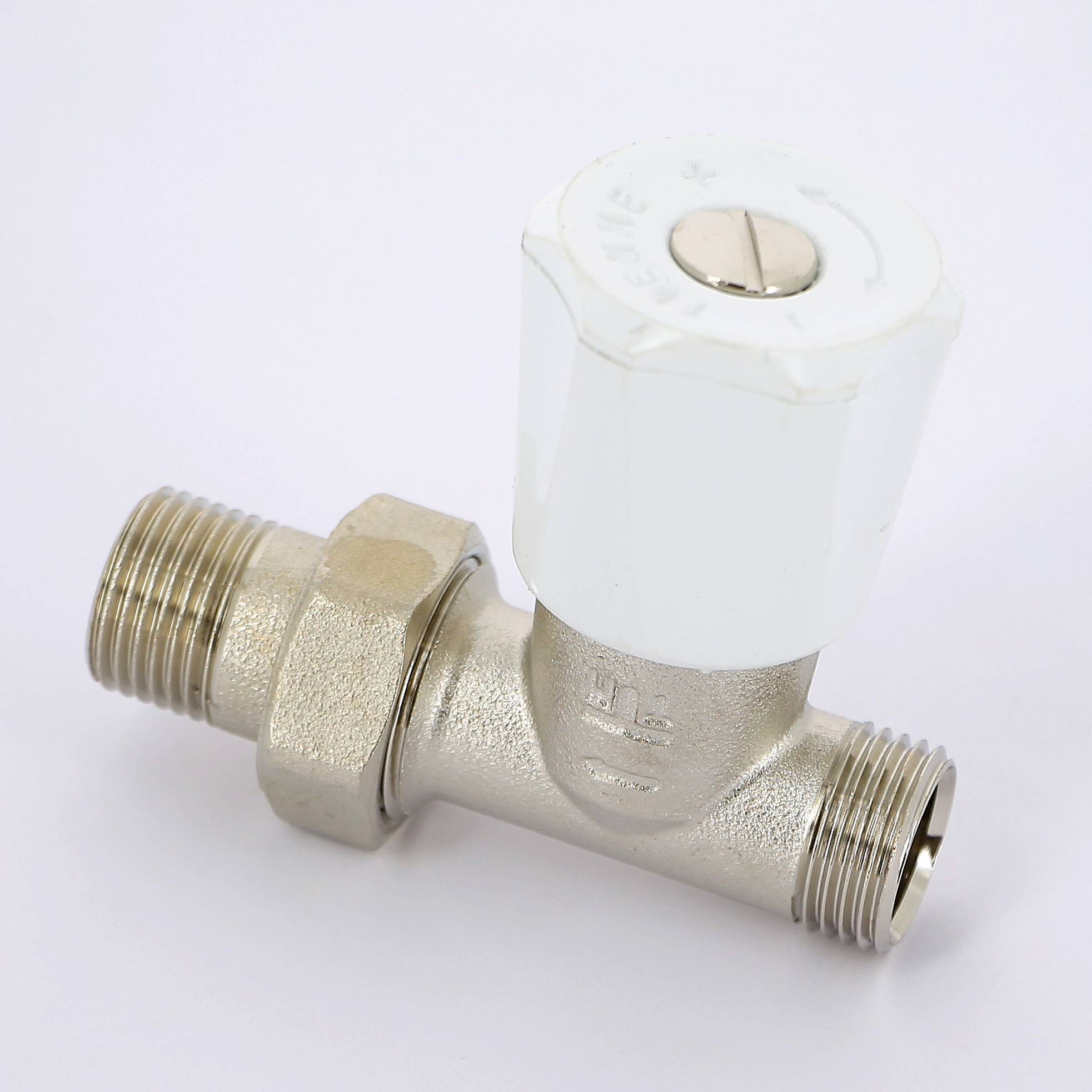 Вентиль радиаторный ручной прямой TIEMME 1/2х3/4 EK 3320031