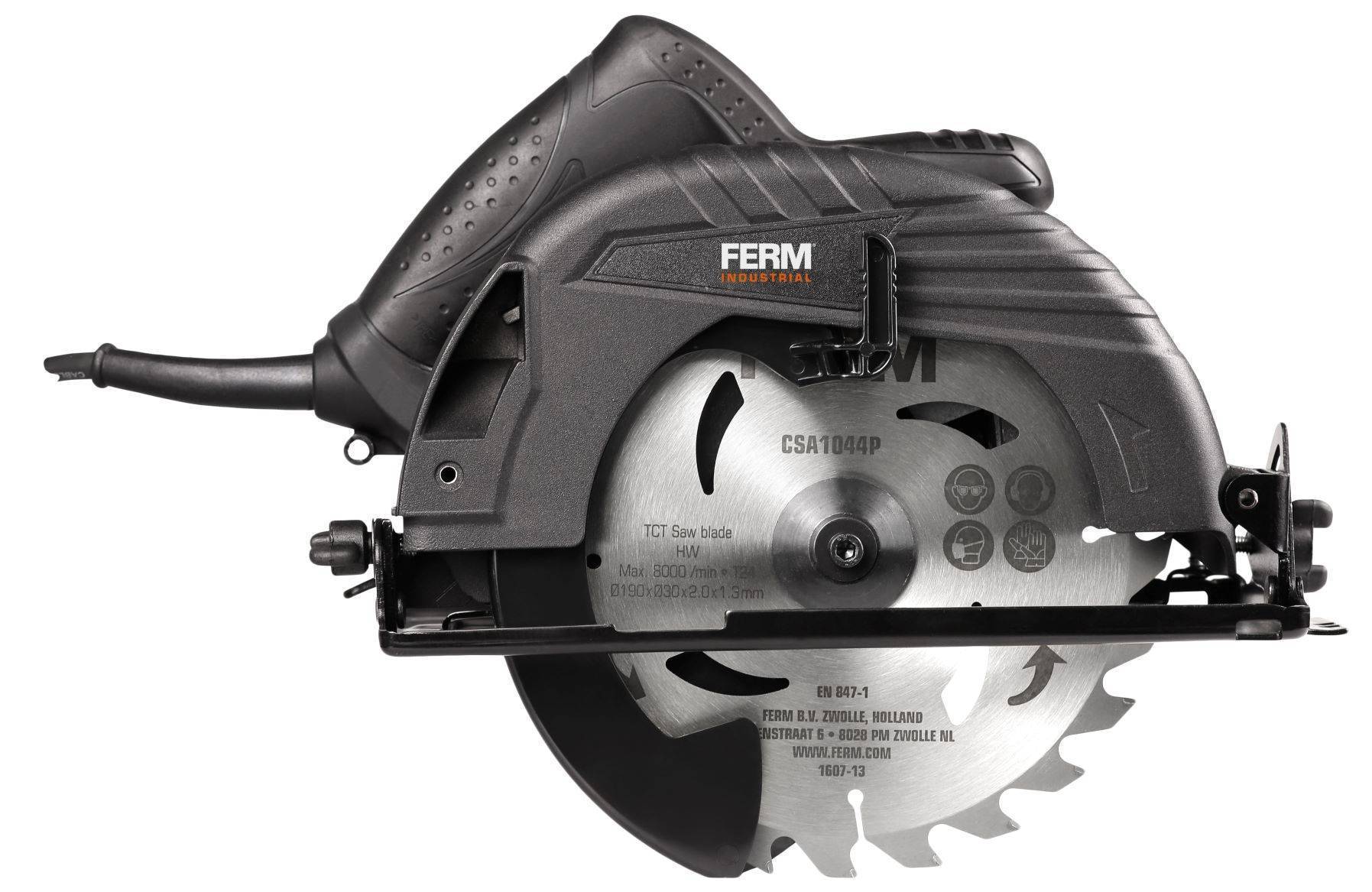 Пила циркулярная FERM CSMP Вт 190 мм CSMP