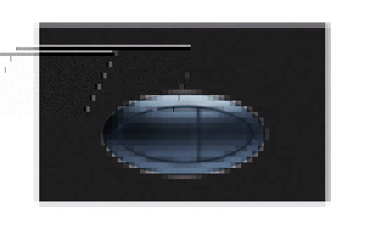 Кнопка смыва для инсталляции Boheme пластик 26х1.3х16.7 см black 665-B