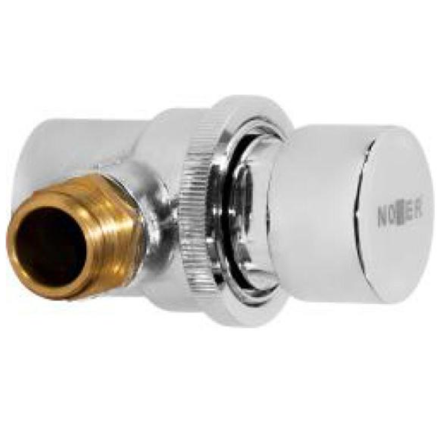 Кран для раковины Nofer настенный с таймером хром 07460.N
