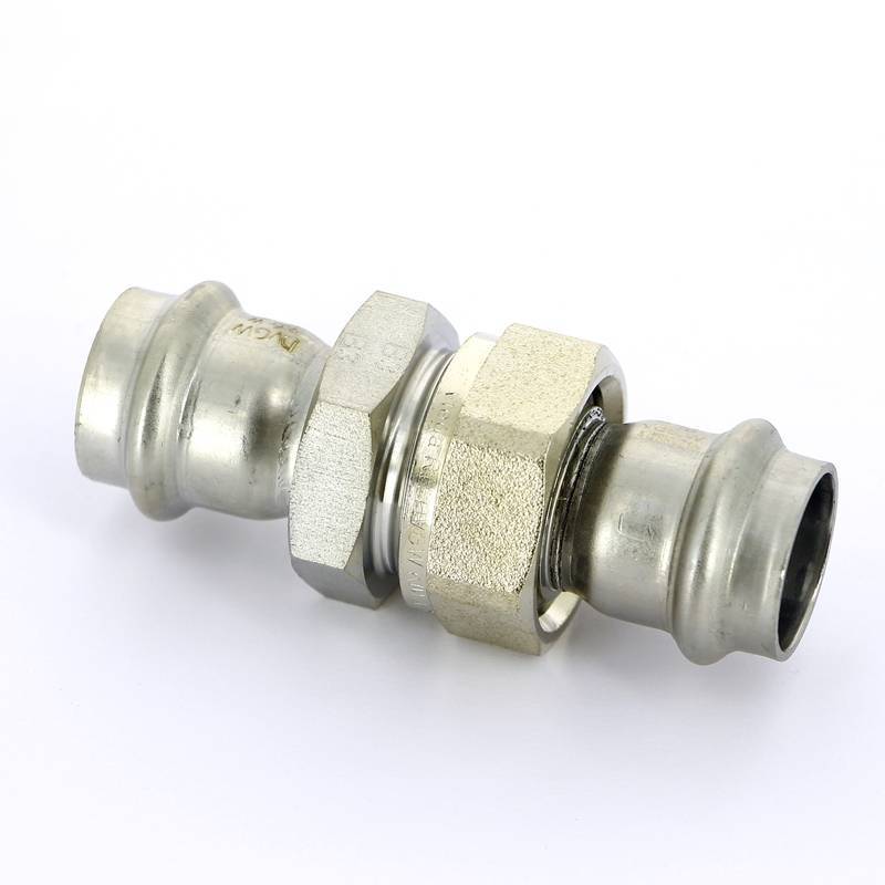 Муфта переходная Viega Sanpress Inox 2311 28x3/4 НР 437404