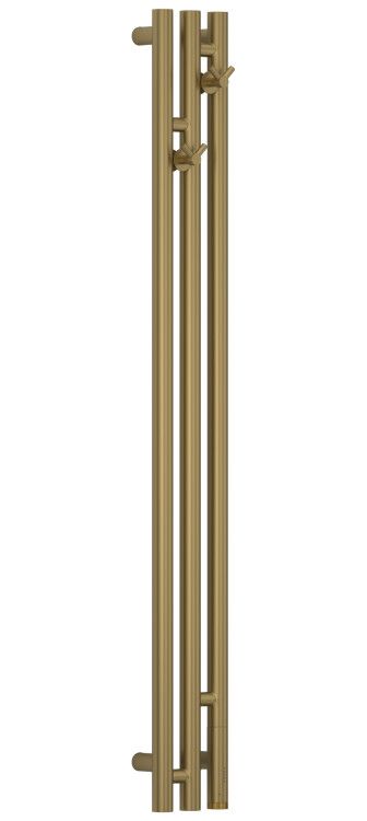Полотенцесушитель, Сунержа, Терция 3.1, шгв 138-105-1200, справа, МЭМ, цвет-золотой шёлк