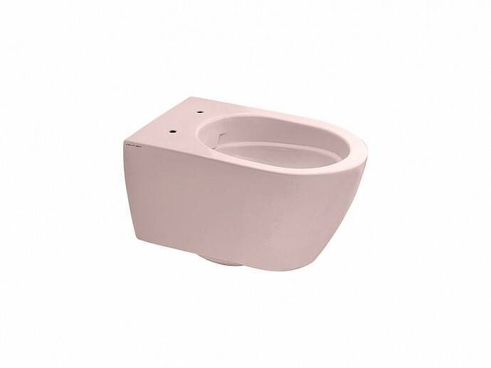 Унитаз подвесной Scarabeo Moon 360x505x360 мм Antique pink 5520/CL-54