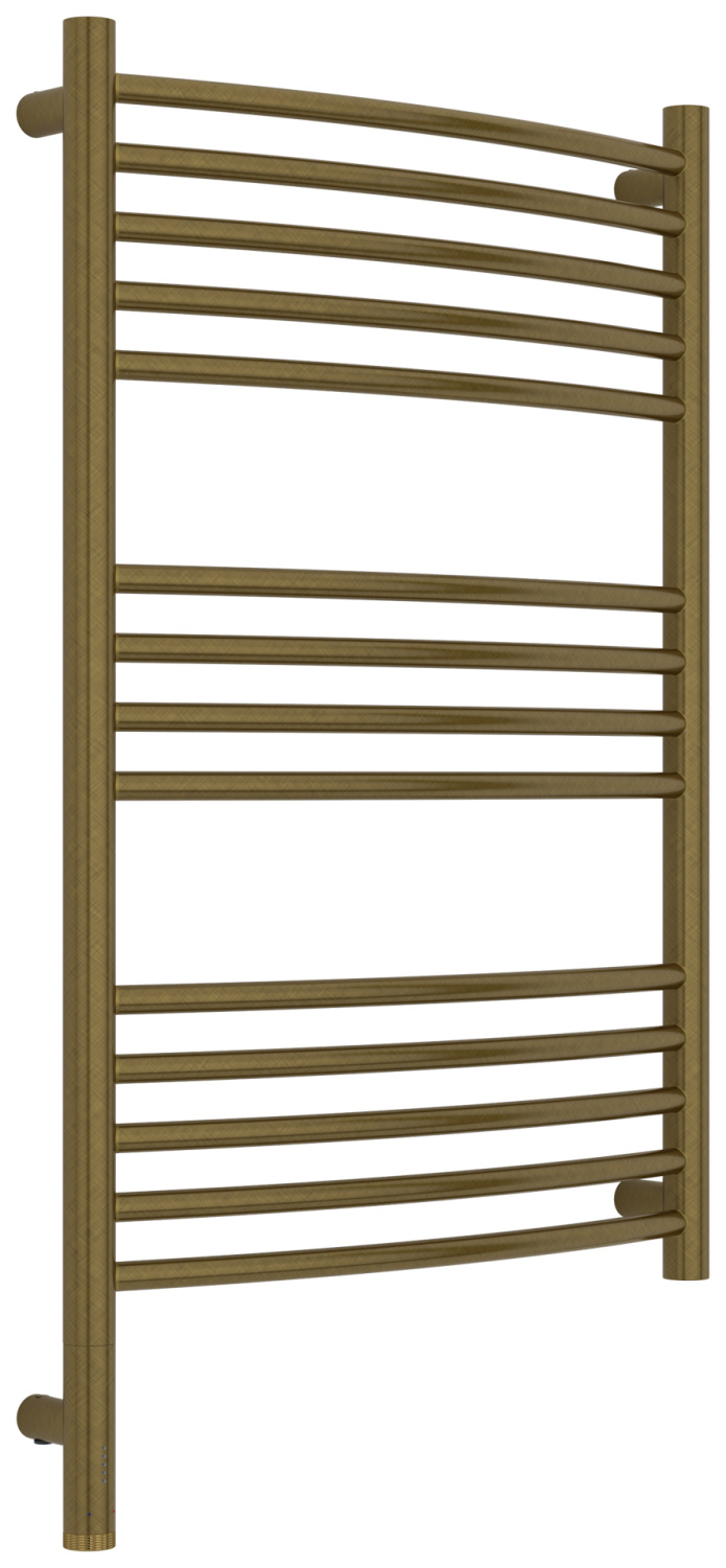 Полотенцесушитель электрический Сунержа Богема 3.1 выгнутая 50х80 см левый состаренная бронза браш 05-6002-8050